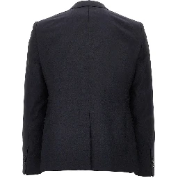 Jacquard wool and silk David Line suit