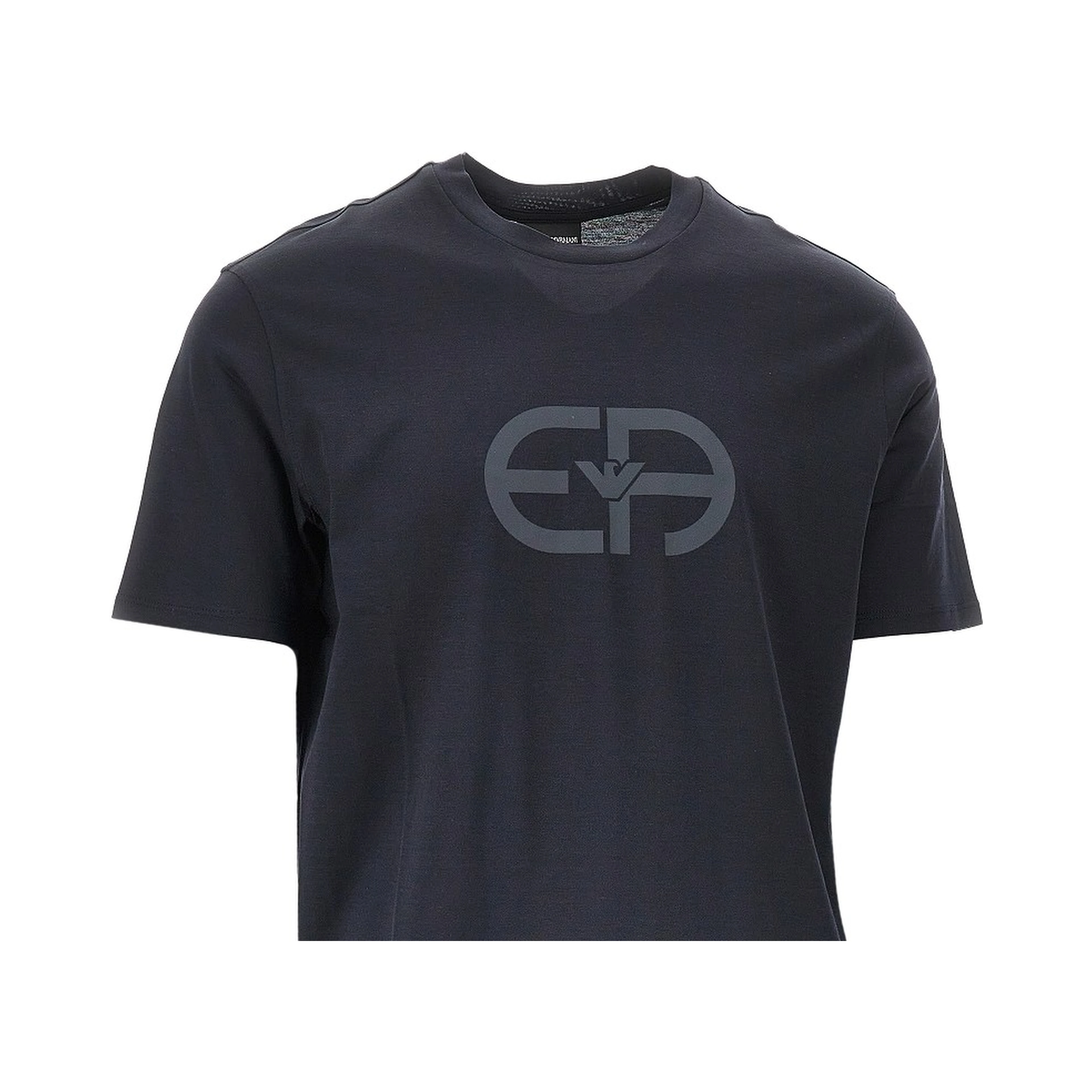Logo print lyocell-blend T-shirt
