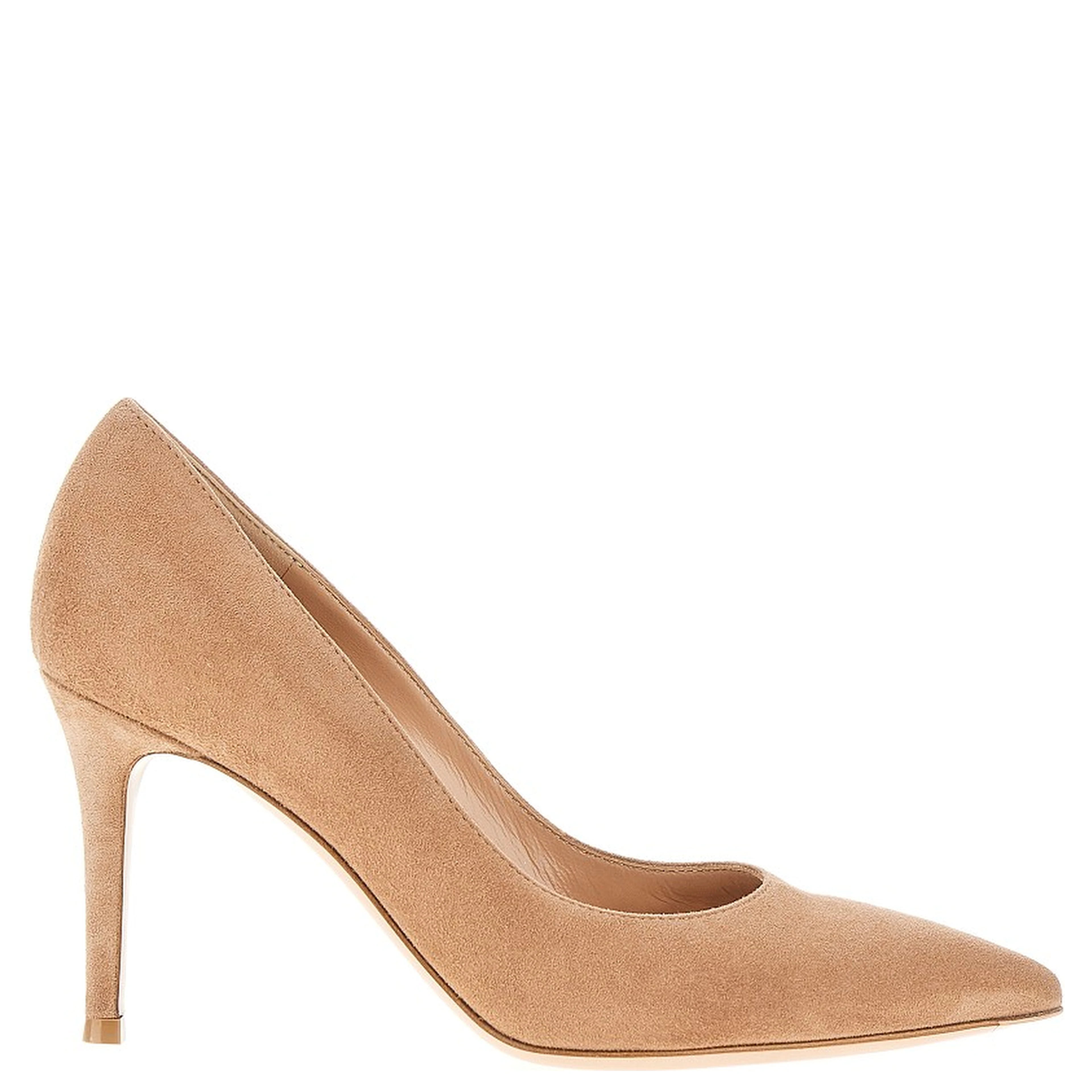 'Gianvito' suede leather pumps