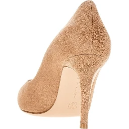 'Gianvito' suede leather pumps