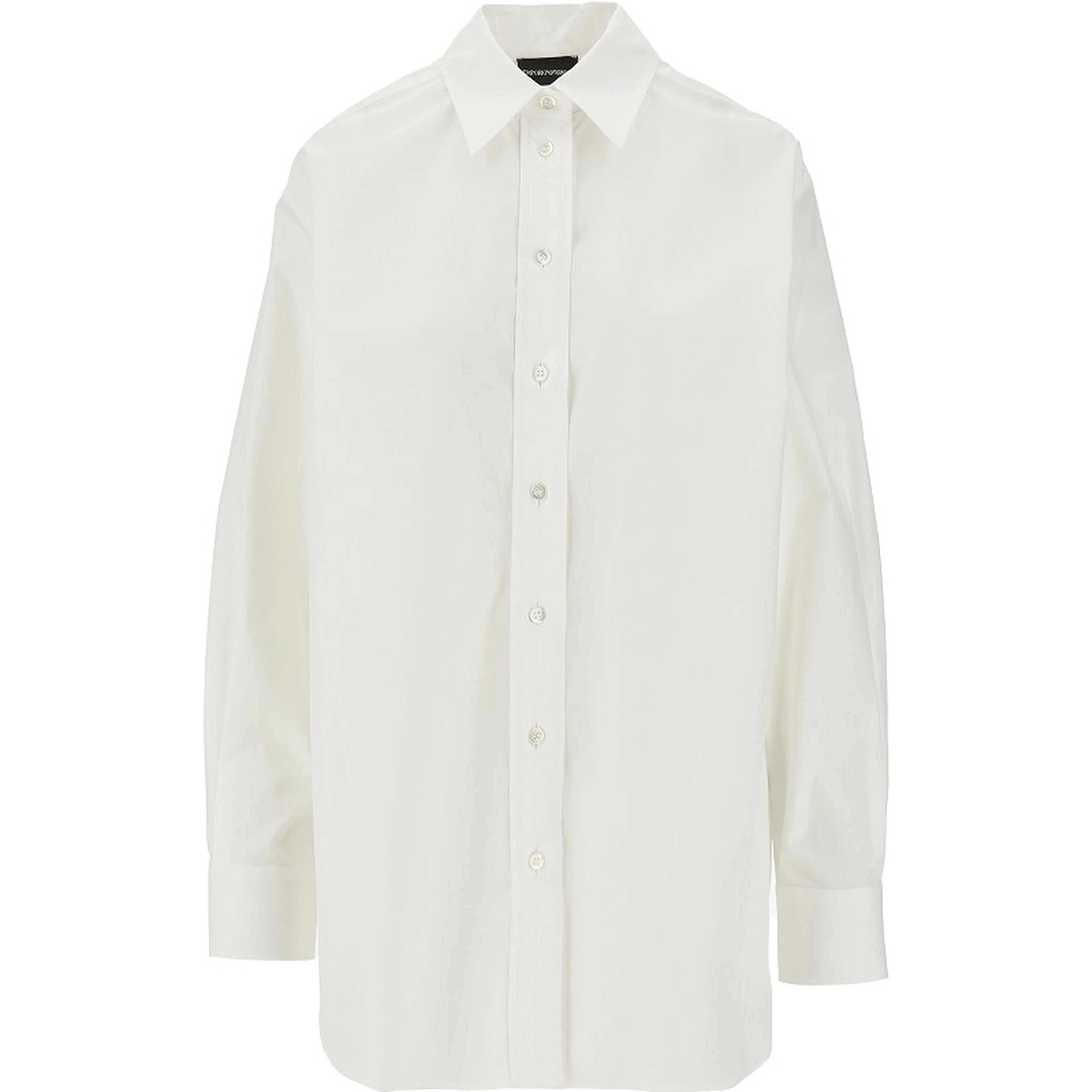 Oversized poplin shirt