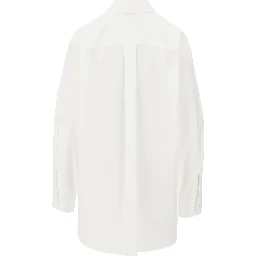 Oversized poplin shirt
