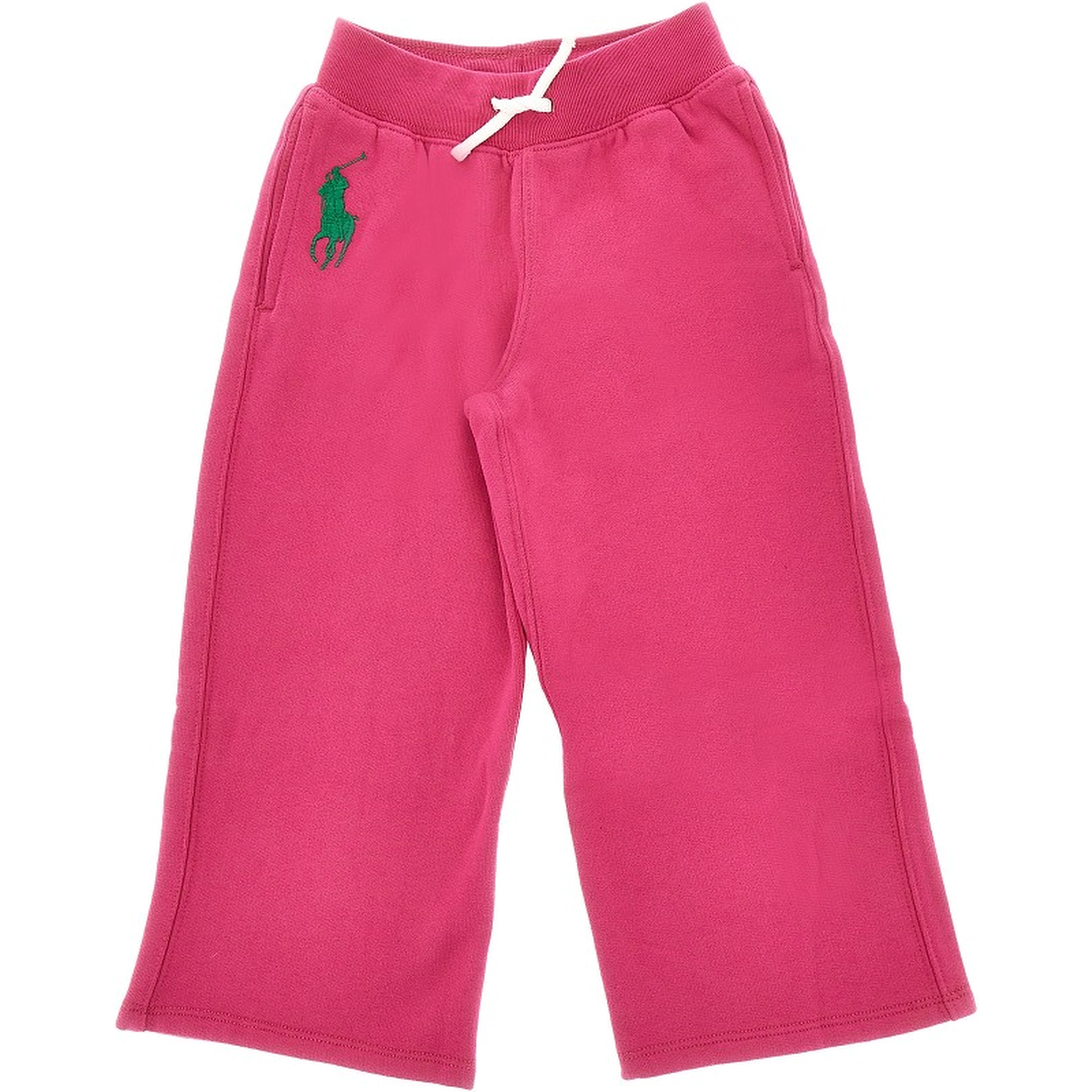Cotton-blend pants with logo embroidery
