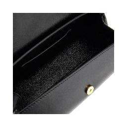 Leather small 'Cannolo' bag