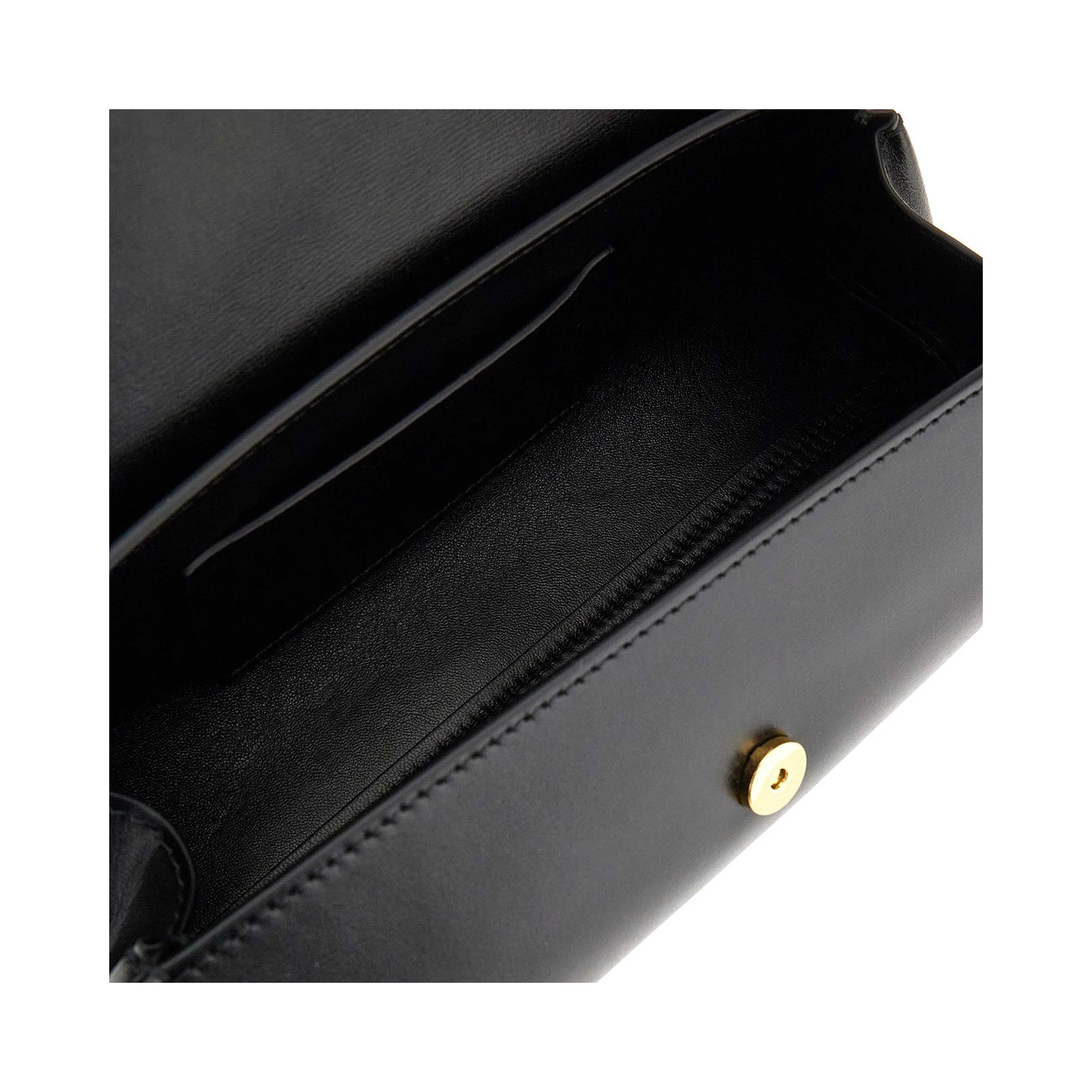 Leather small 'Cannolo' bag