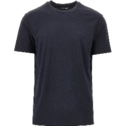 Eagle embroidery modal-blend T-shirt