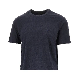 Eagle embroidery modal-blend T-shirt