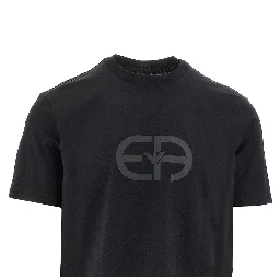 Logo print lyocell-blend T-shirt