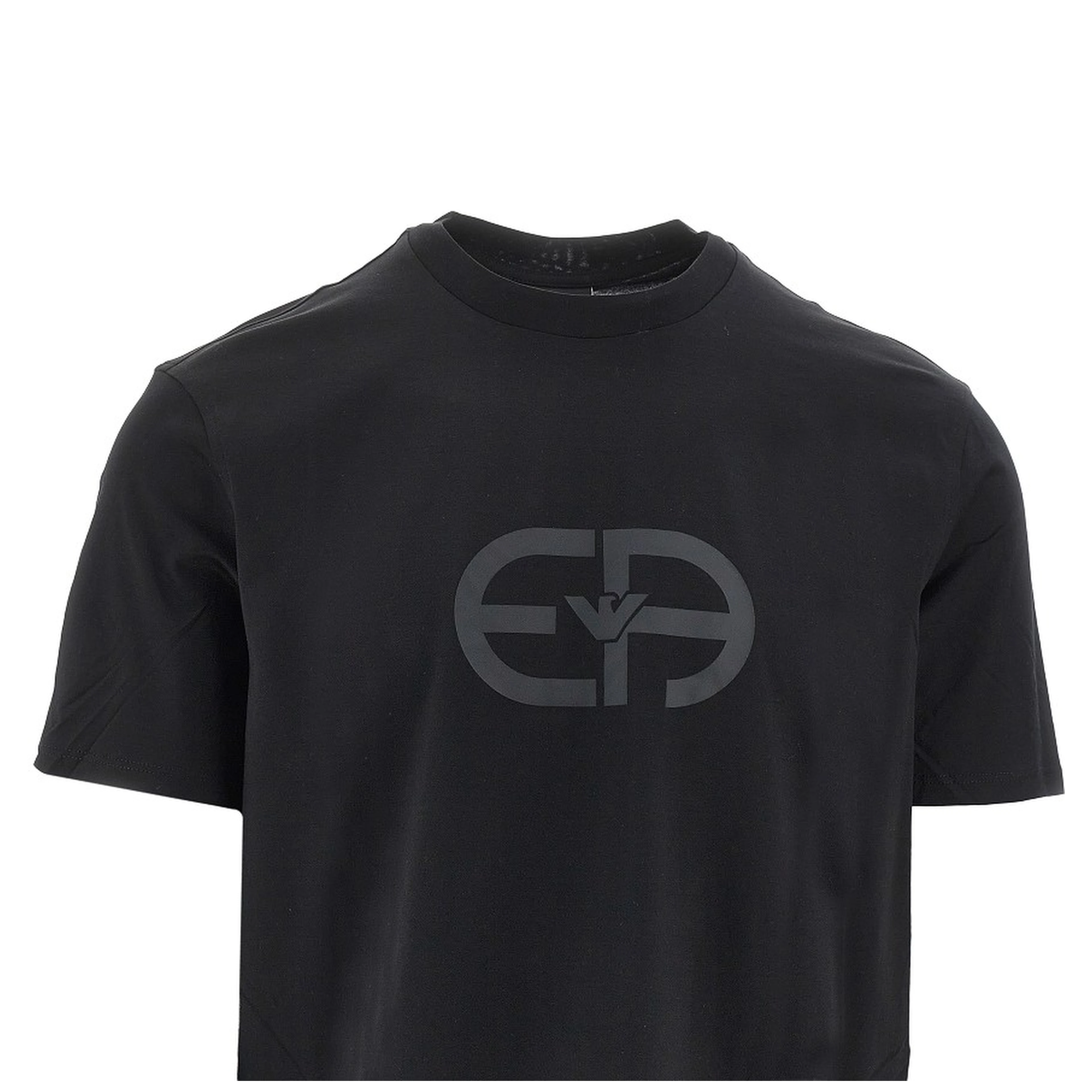 Logo print lyocell-blend T-shirt