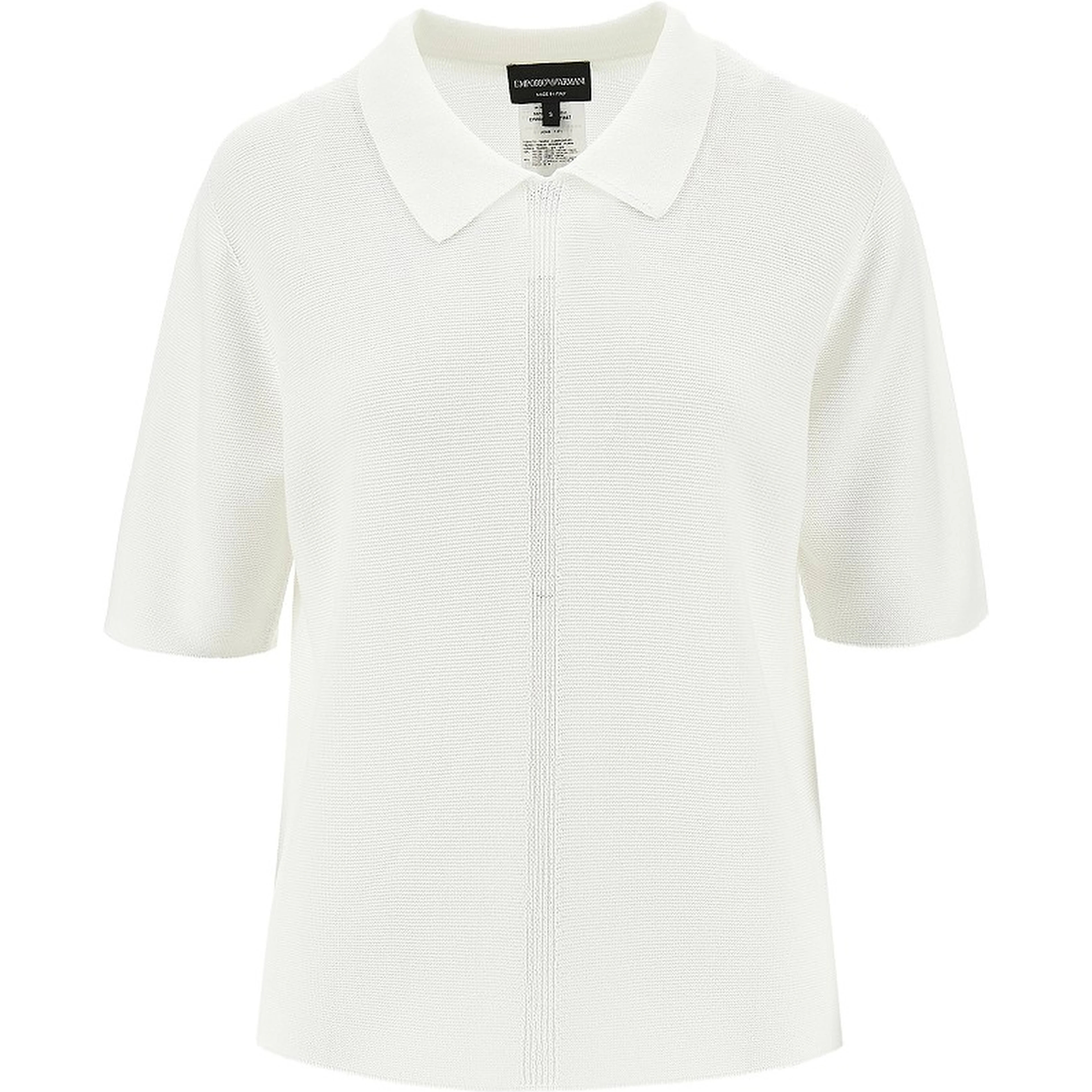 Links knit polo shirt