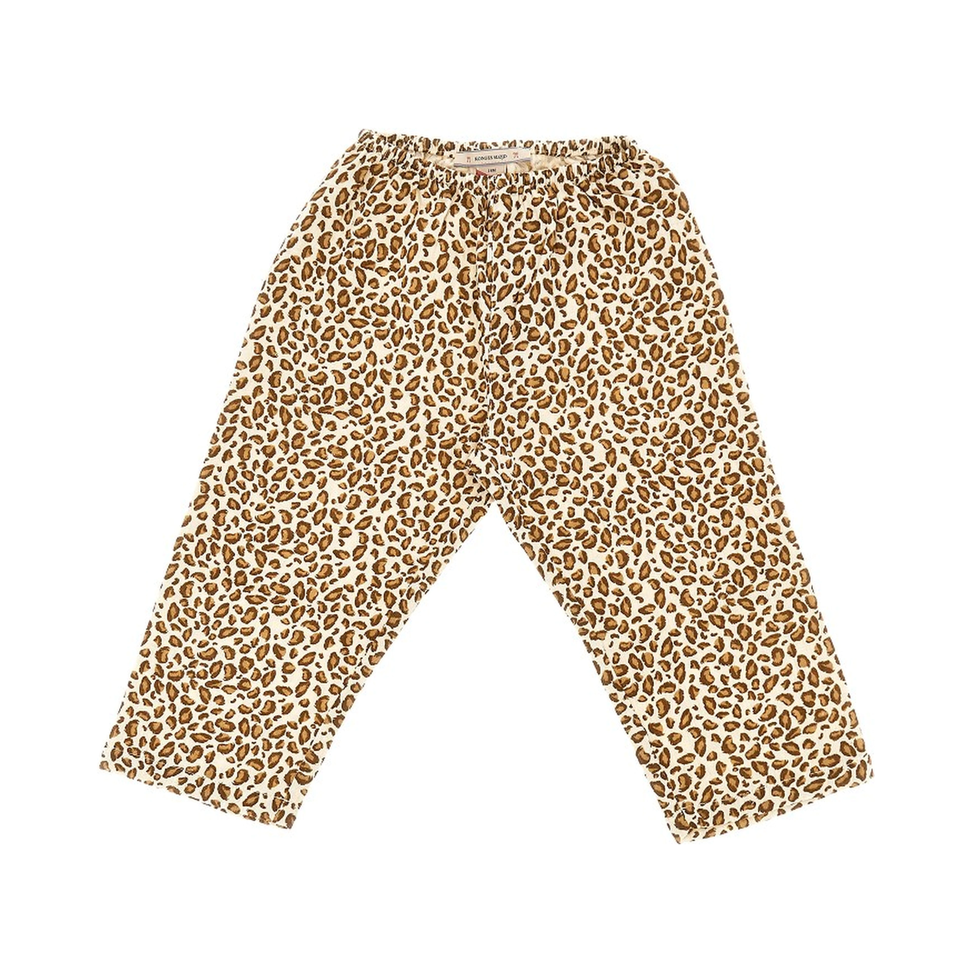 'Coco' leopard-print cotton pants
