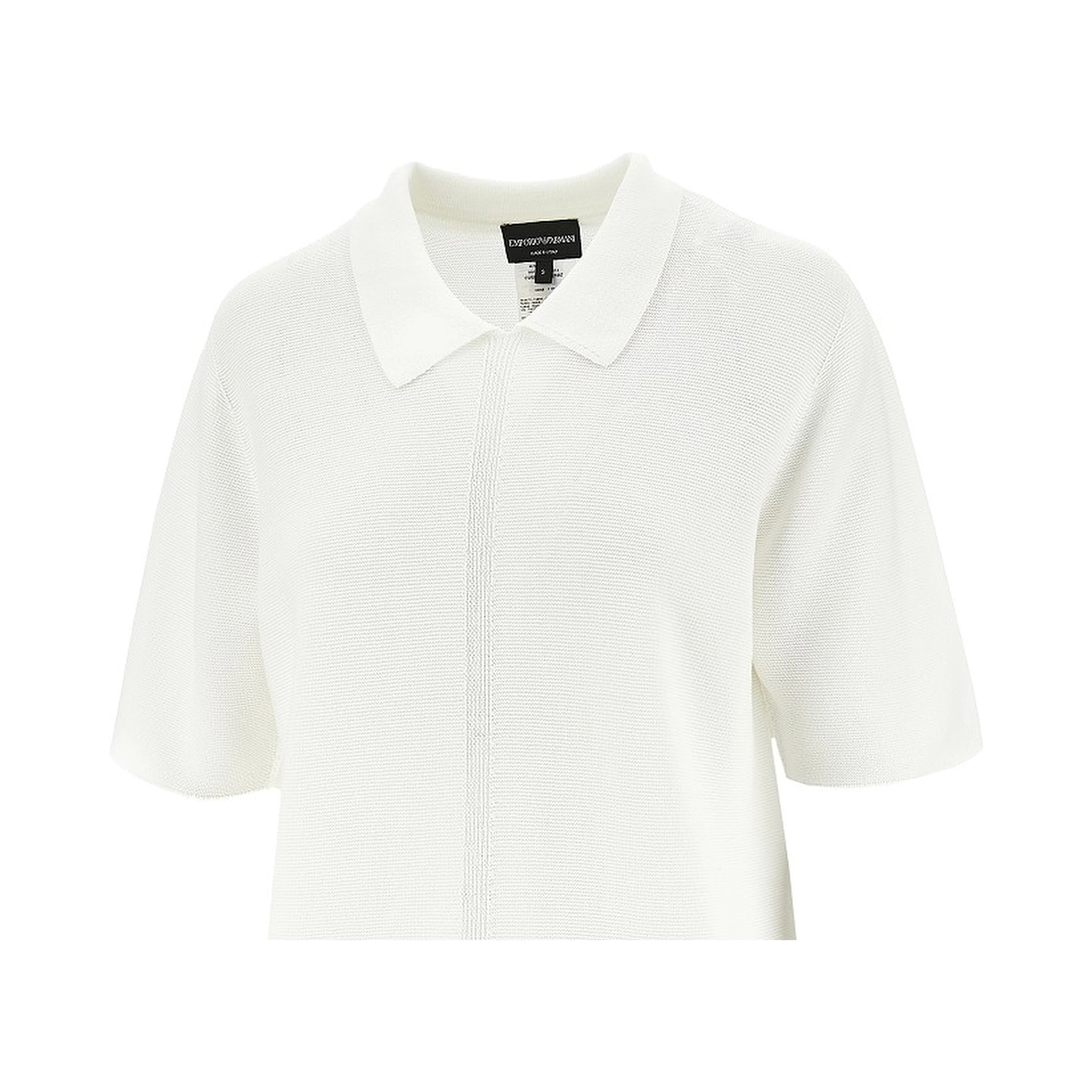 Links knit polo shirt