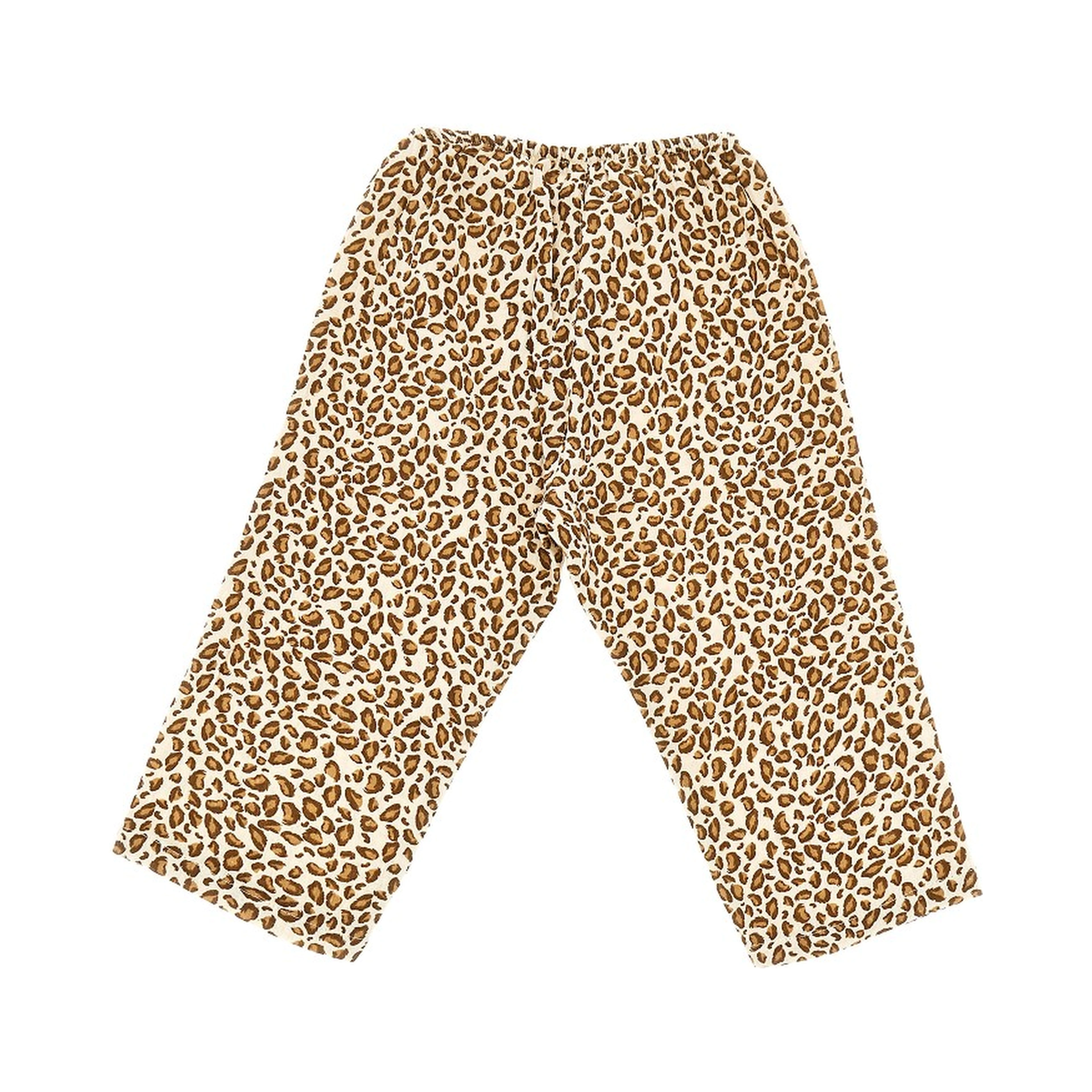 'Coco' leopard-print cotton pants