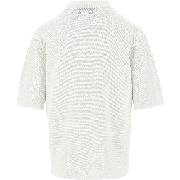 Links knit polo shirt