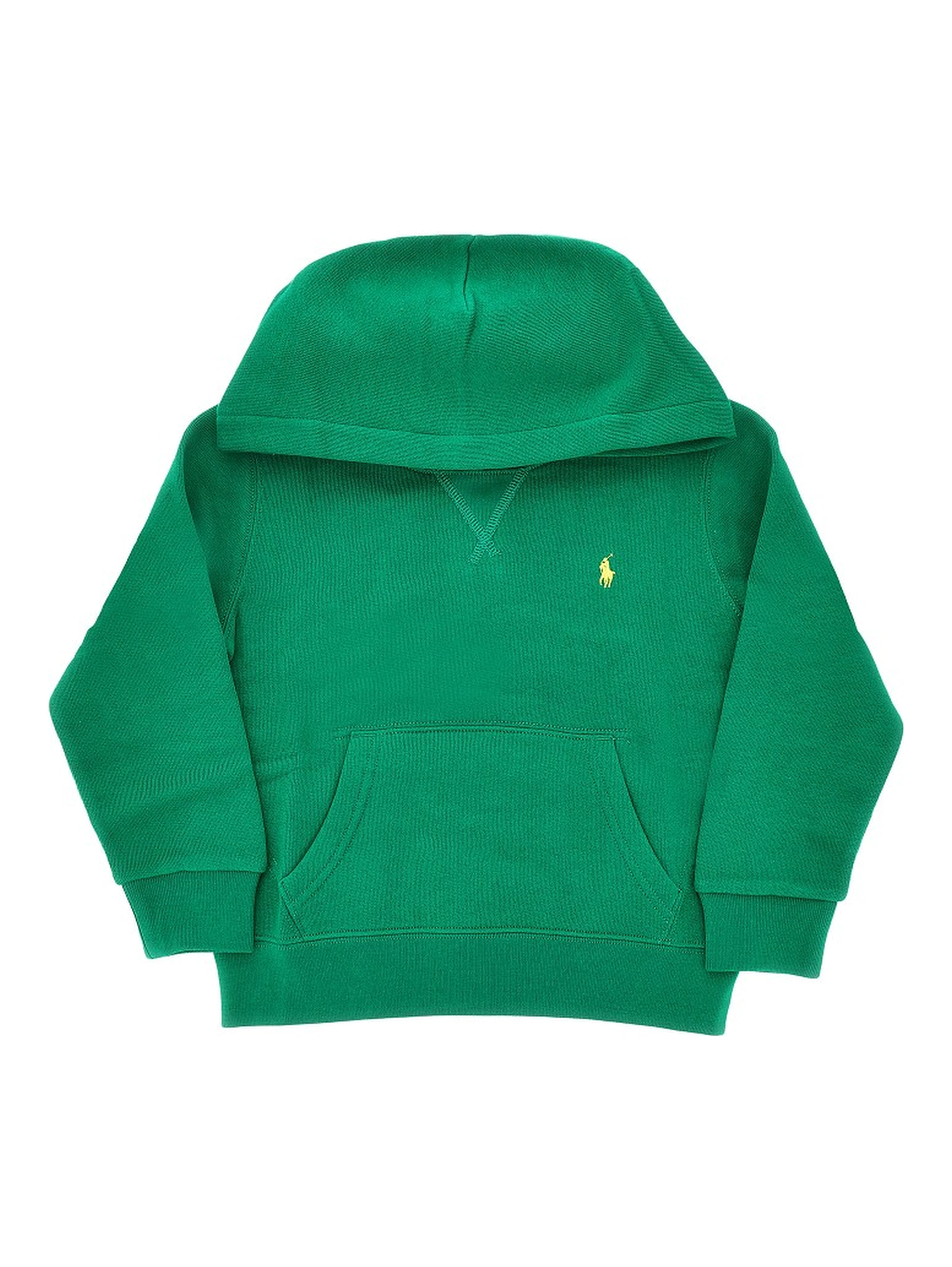 Hoodie with embroidered logo