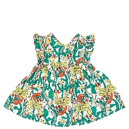 Color Herbalist cotton mini dress