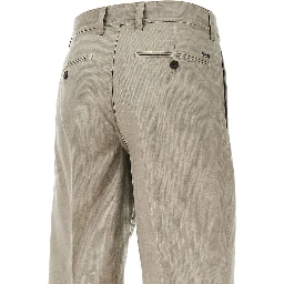 Micro-textured light wool pants