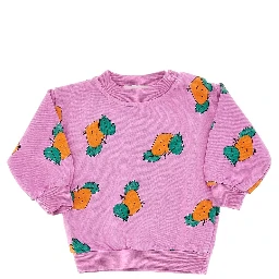 'Tangerine' crewneck sweatshirt