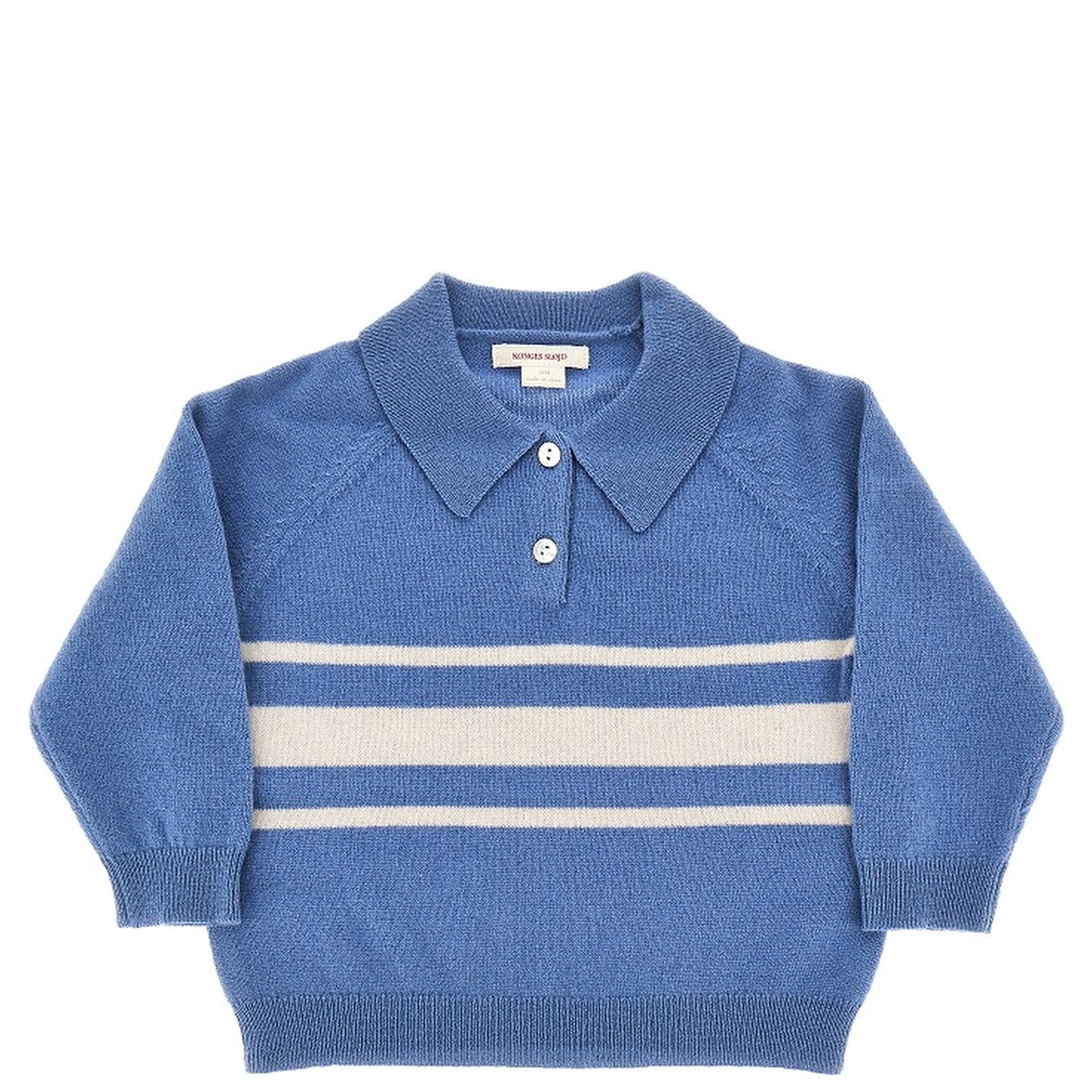 'Basi' wool polo sweater