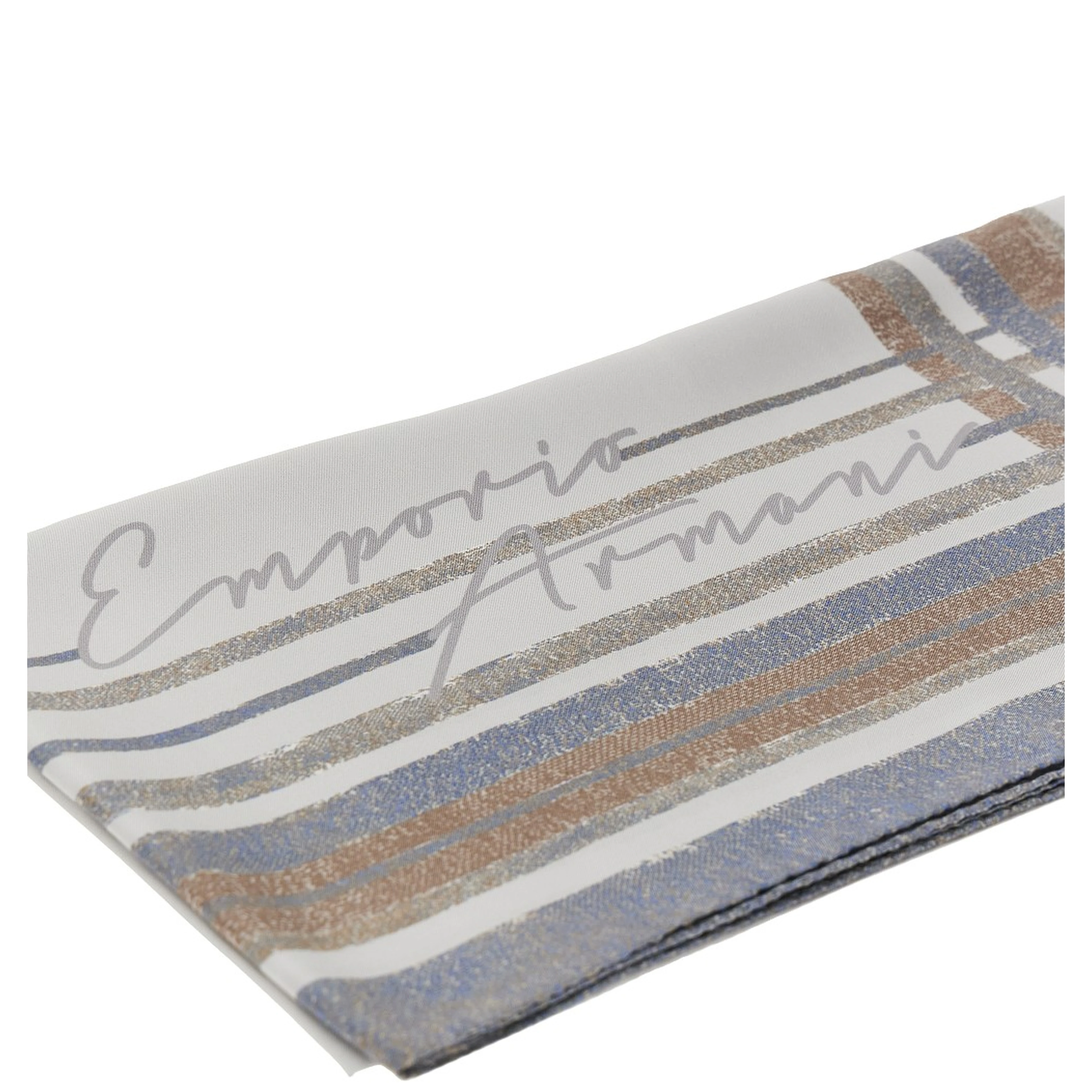 Silk scarf with print