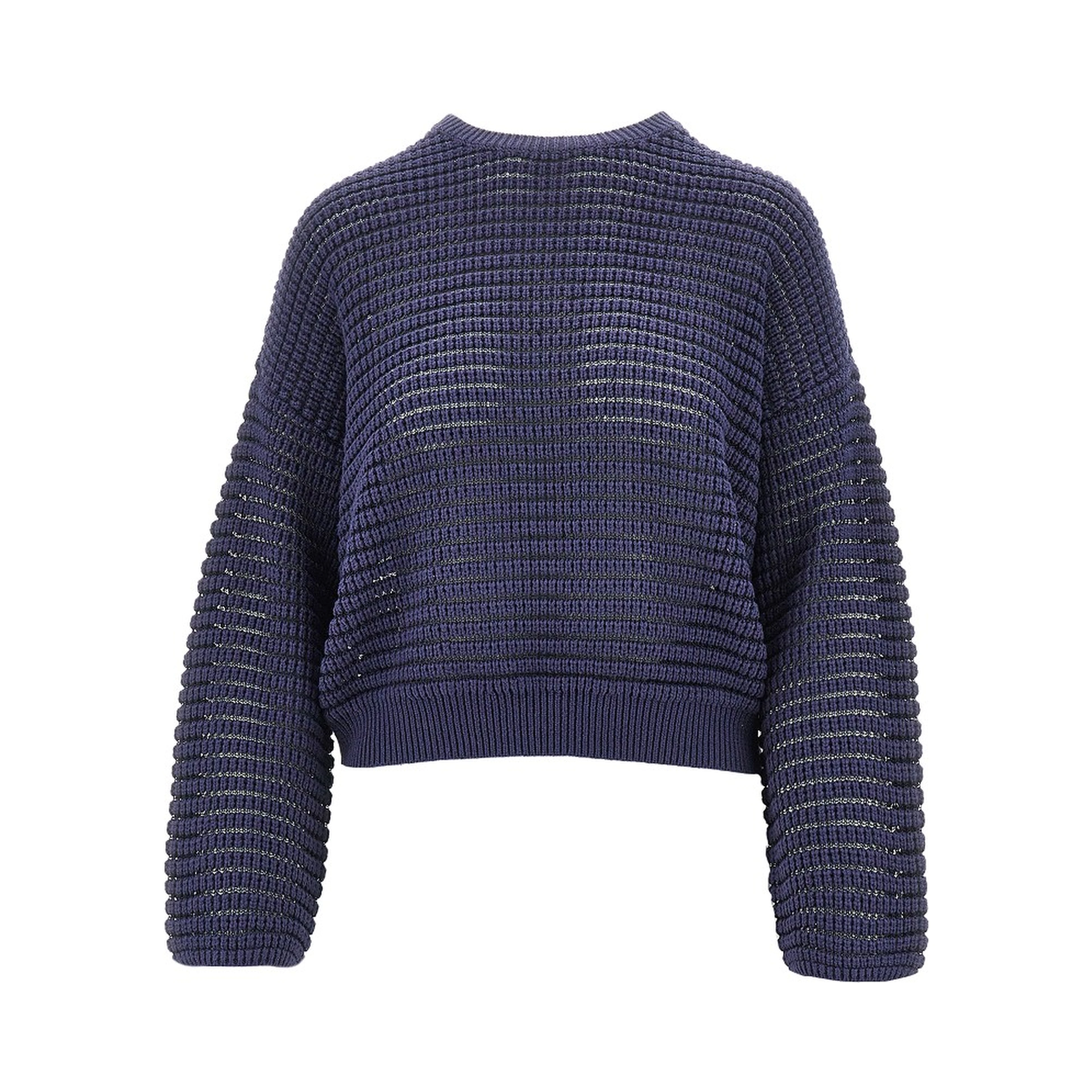 Openworked cashmere blend sweater