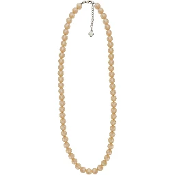 Resin pearls necklace