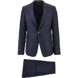 Jacquard wool David Line suit