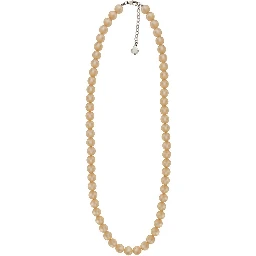 Resin pearls necklace