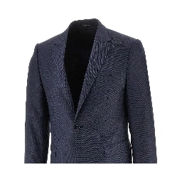 Jacquard wool David Line suit