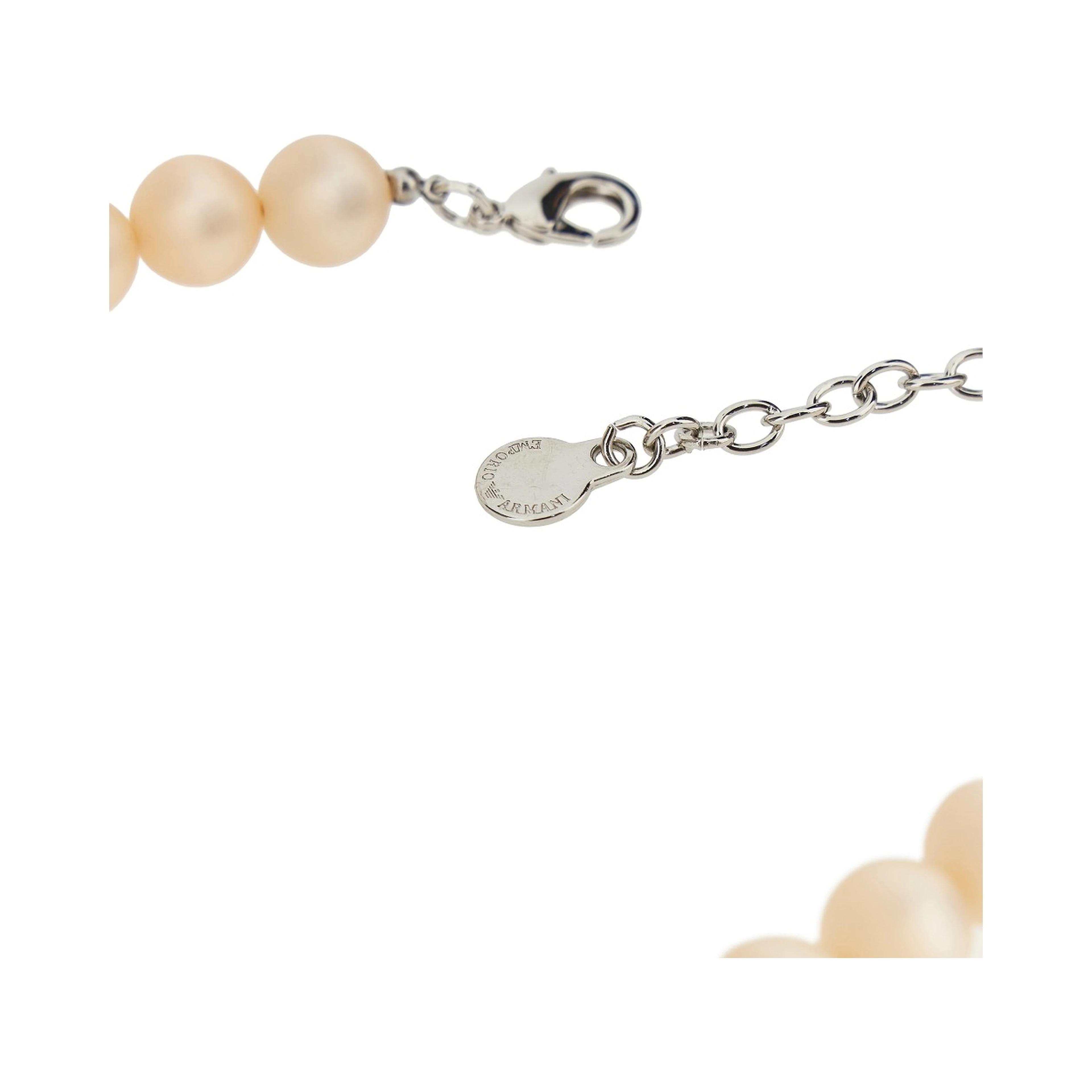 Resin pearls necklace