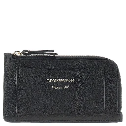 Leather cardholder pouch
