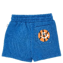 Cotton shorts with print