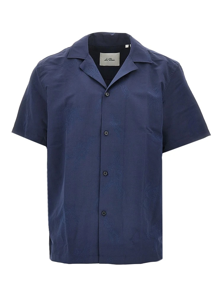 'Lesley Players' bowling shirt