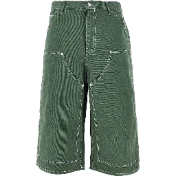 Double Knee denim shorts