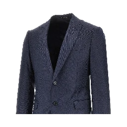 Jacquard wool M Line suit