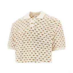 'Esmay Shell' knitted polo