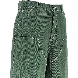 Double Knee denim shorts