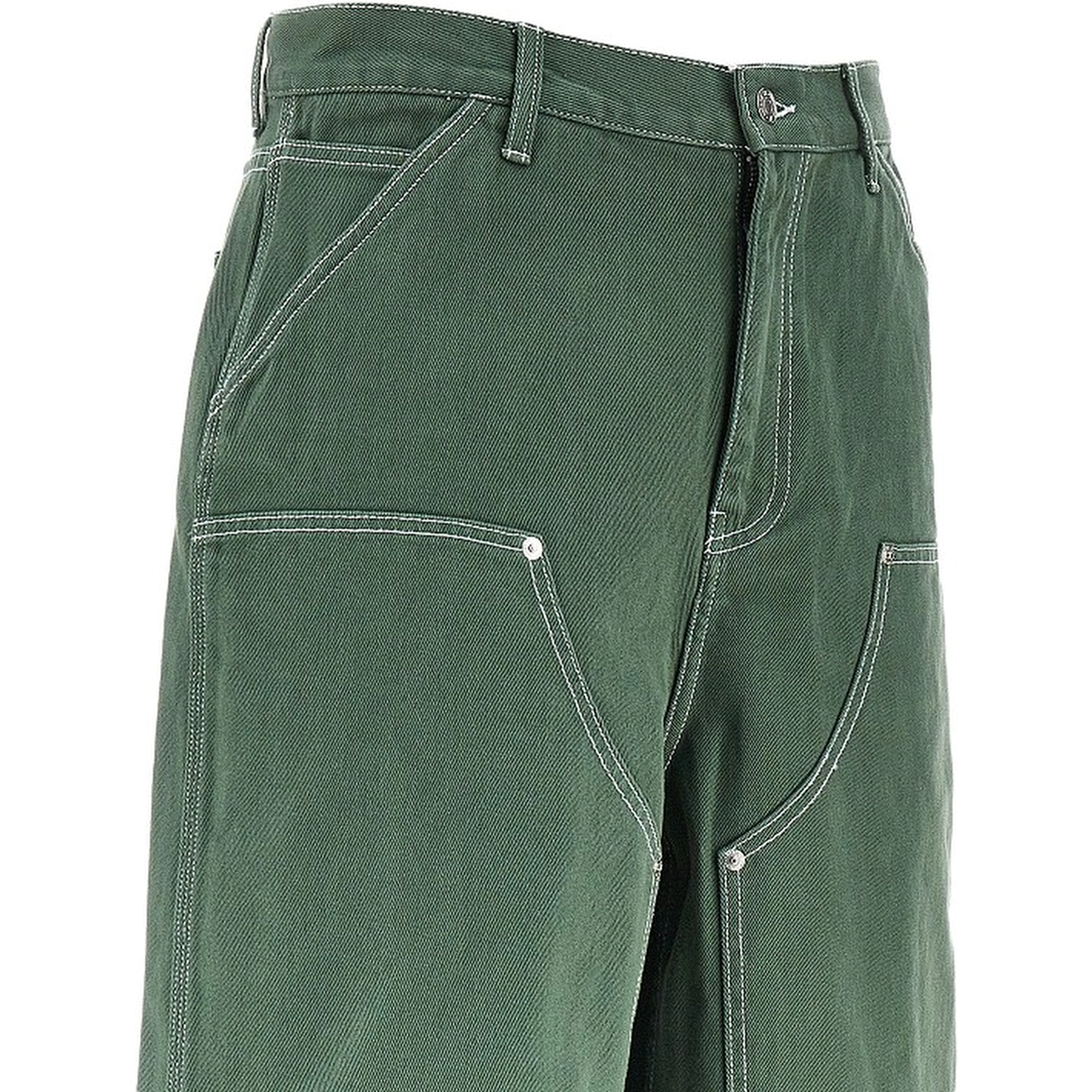 Double Knee denim shorts