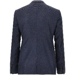 Jacquard wool M Line suit