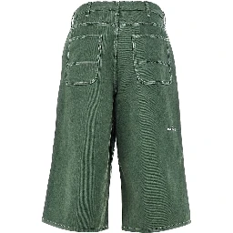Double Knee denim shorts