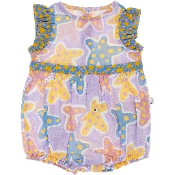 Sustainable cotton romper suit