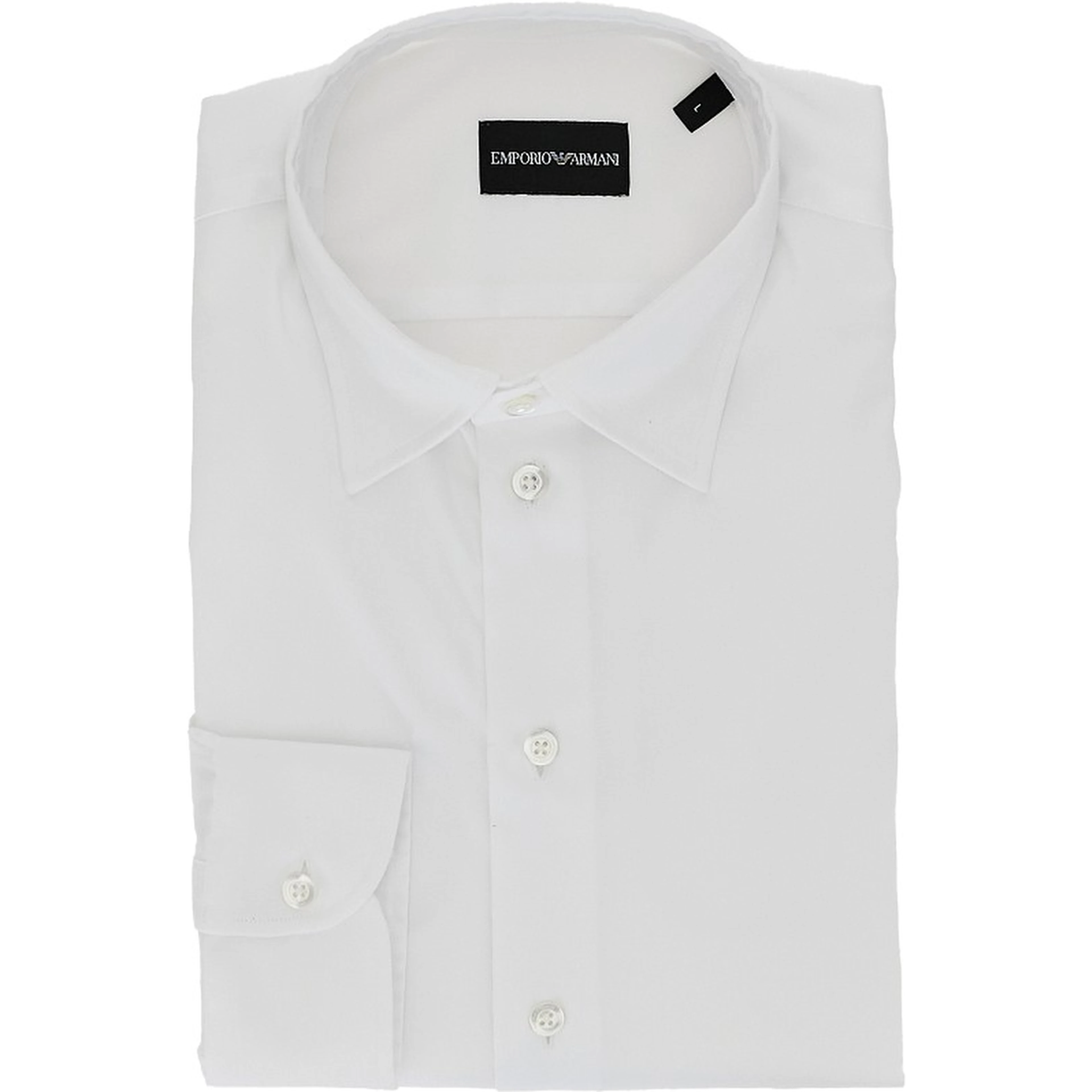 Stretch cotton twill shirt