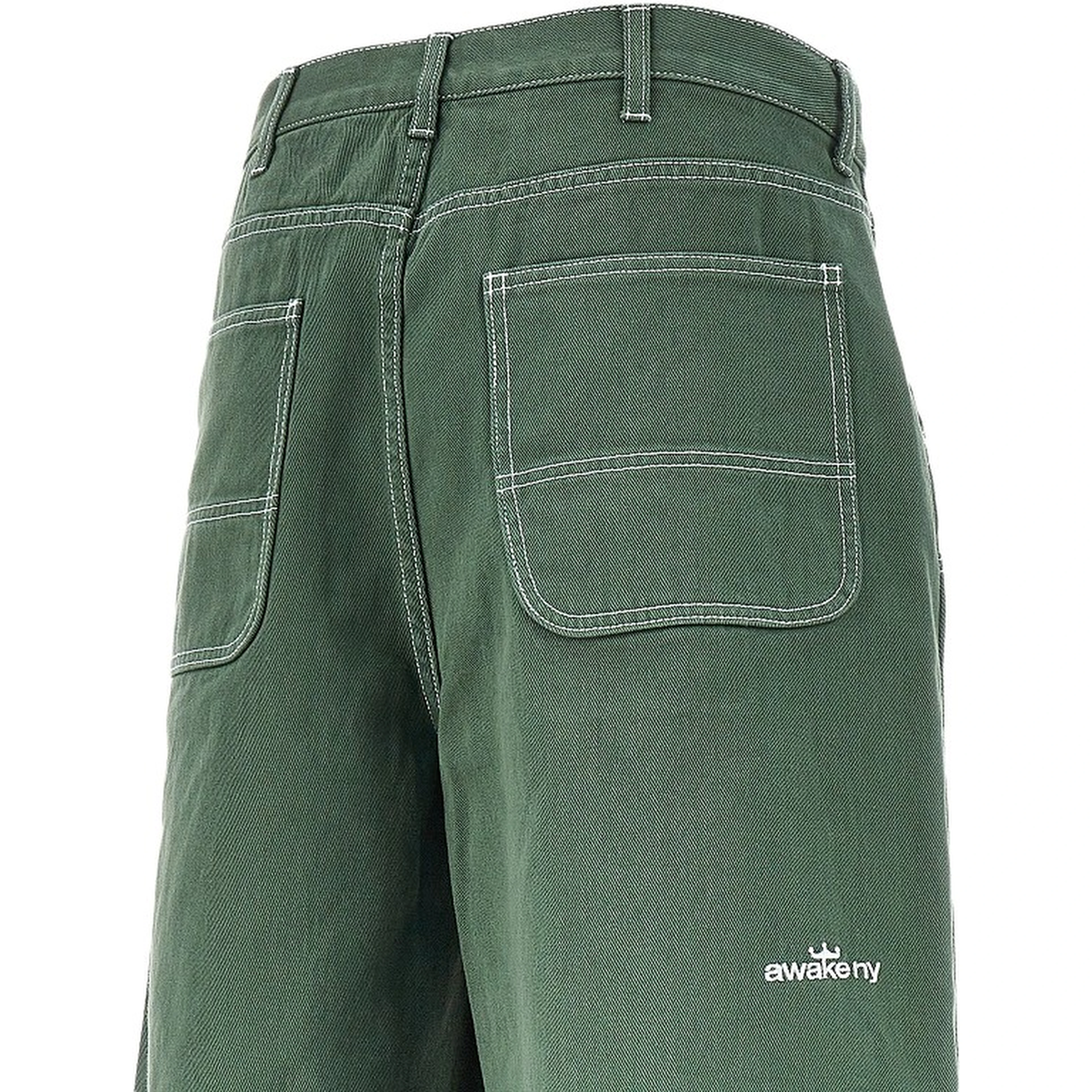 Double Knee denim shorts