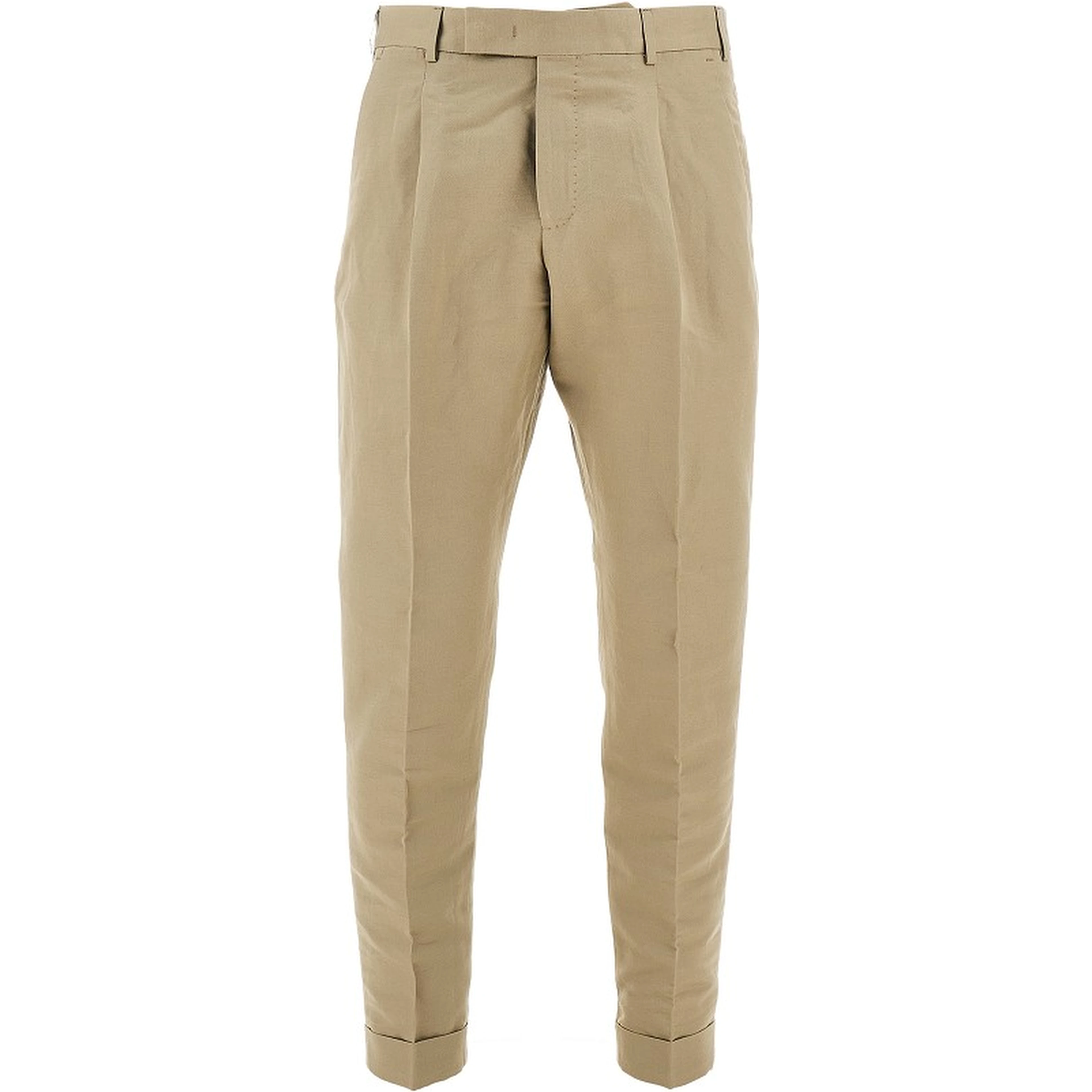 Cotton and linen 'Rebel Fit' pants