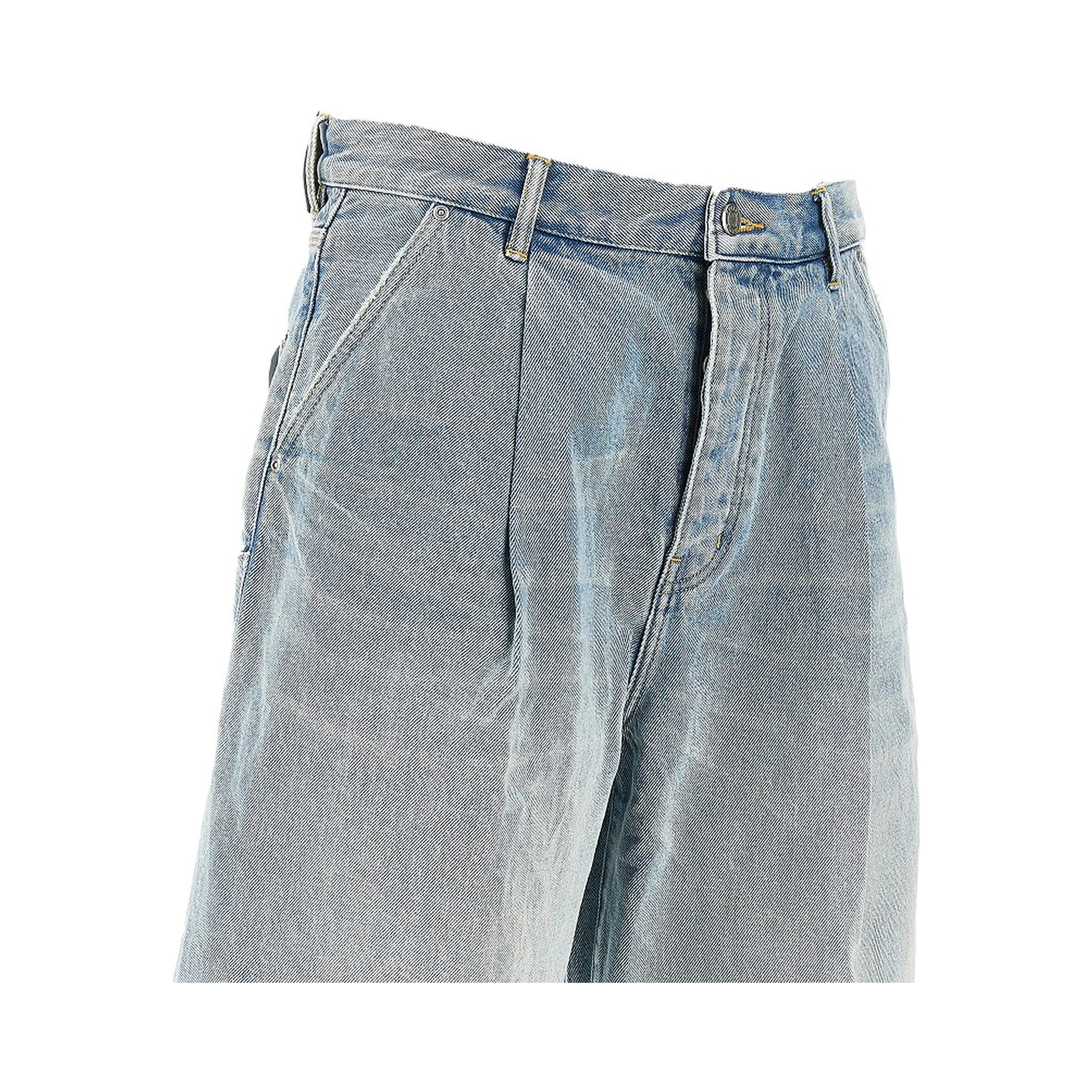 'M0025' denim shorts