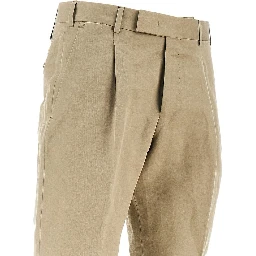 Cotton and linen 'Rebel Fit' pants