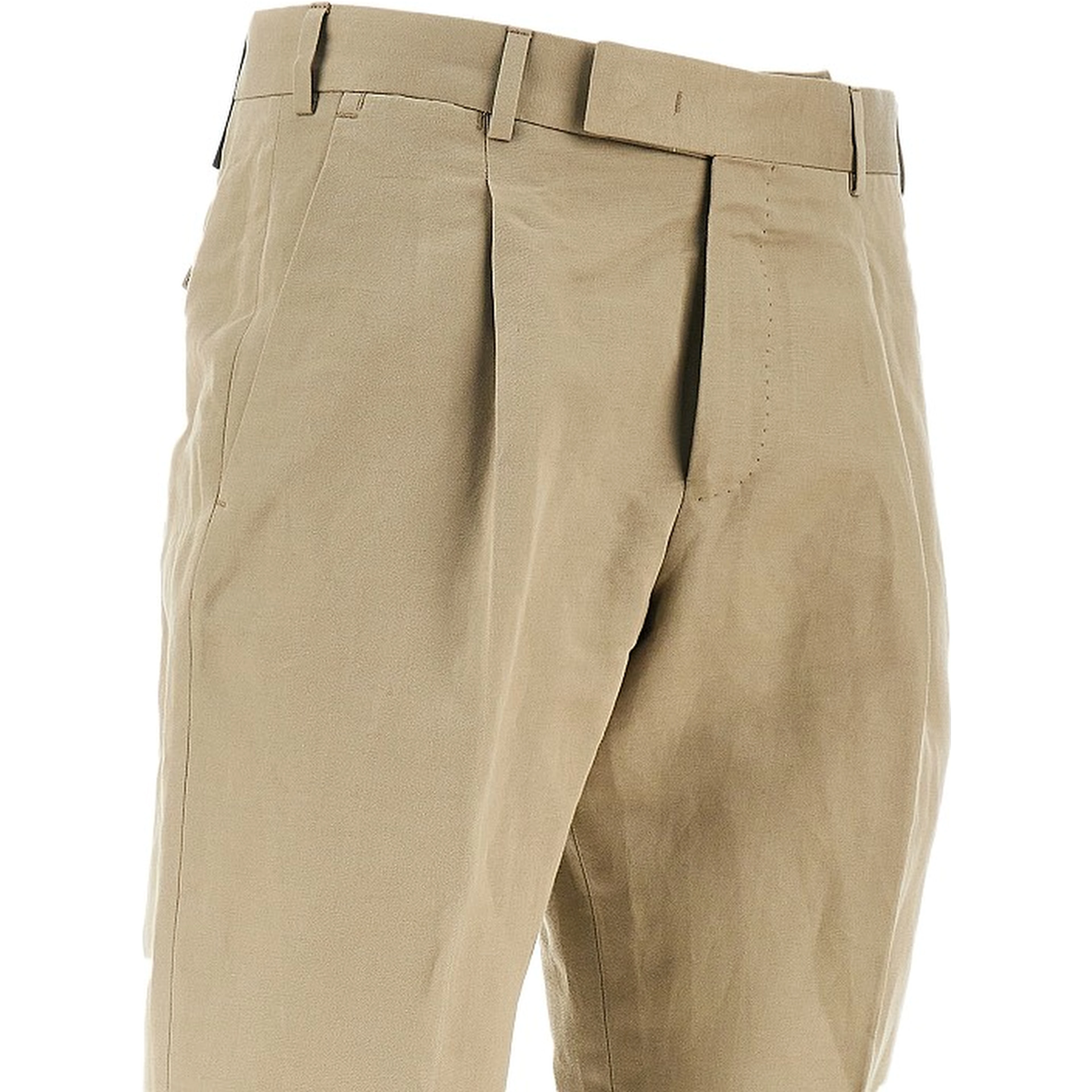 Cotton and linen 'Rebel Fit' pants
