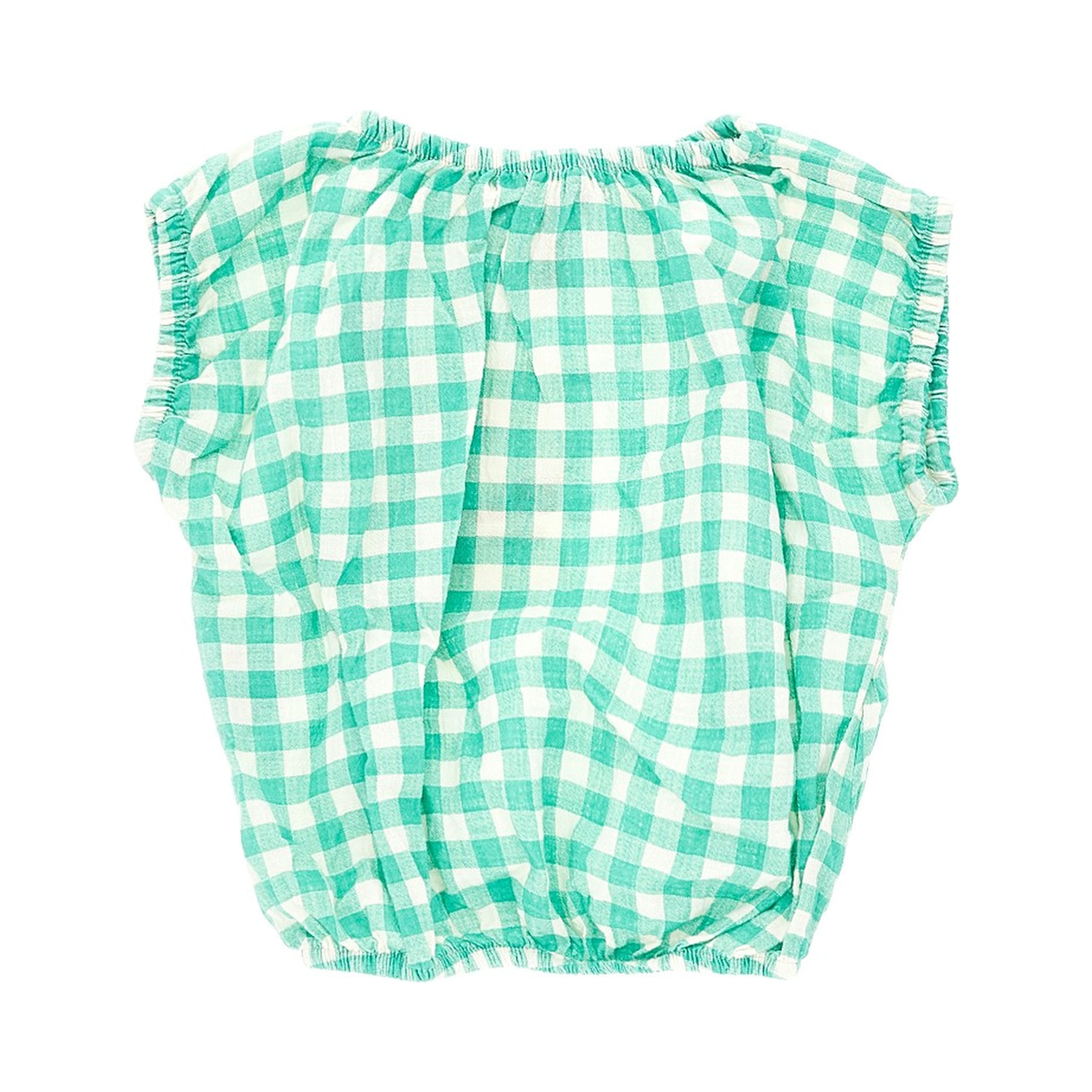 Pixel Sugar Beet vichy blouse