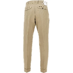 Cotton and linen 'Rebel Fit' pants