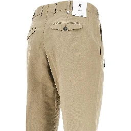 Cotton and linen 'Rebel Fit' pants